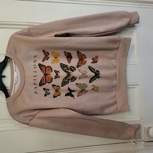 Papillon Sweat Shirt Size Medium/6
